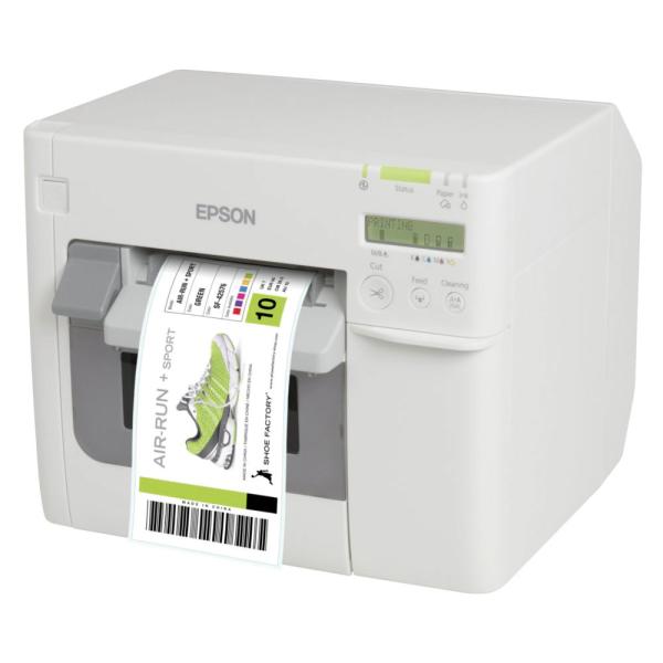 Epson Colorworks C3500 Beispiel Etikett